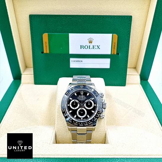 View 8 of Rolex Daytona Black Ceramic Replica