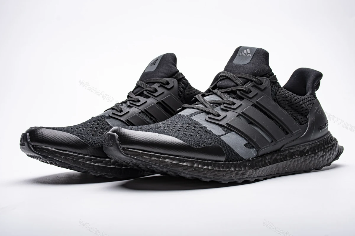 View 5 of Undefeated X Adidas Ultra Boost 4.0 Triple Black EF1966