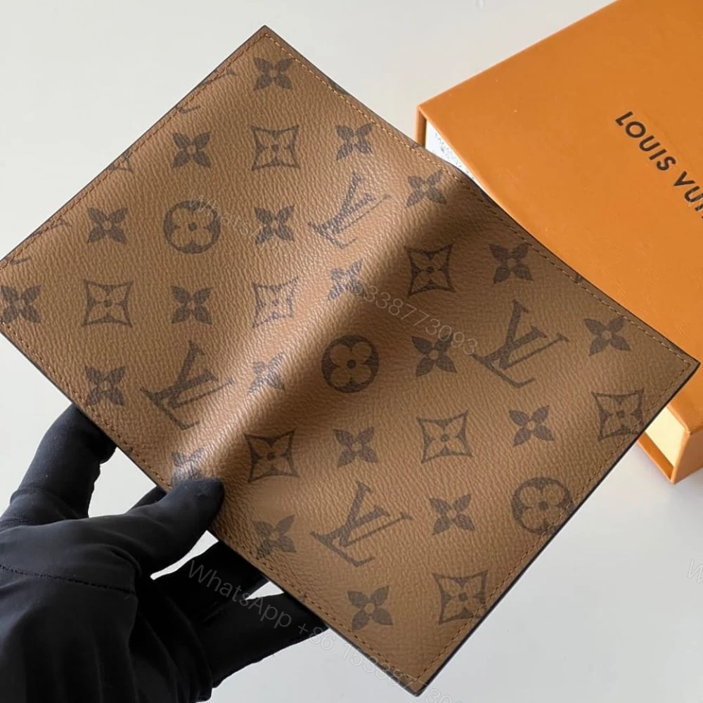 View 5 of Louis Vuitton Passport Cover Monogram Reverse 14Cm M26571