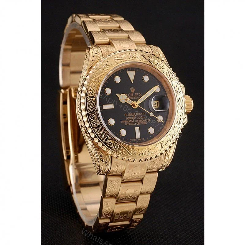 View 3 of Replica Rolex Submariner Black Dial 1454071
