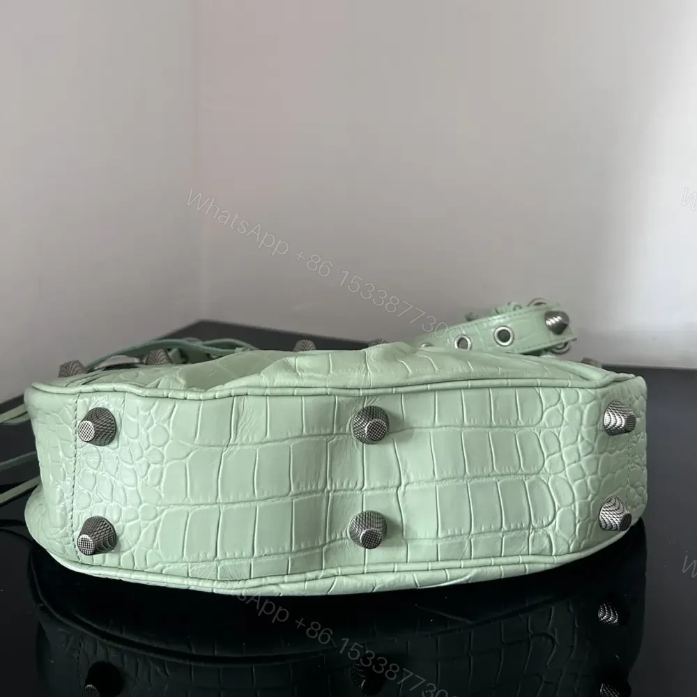 View 7 of 高仿Balenciaga*LeCagole系列餃子包薄荷綠S