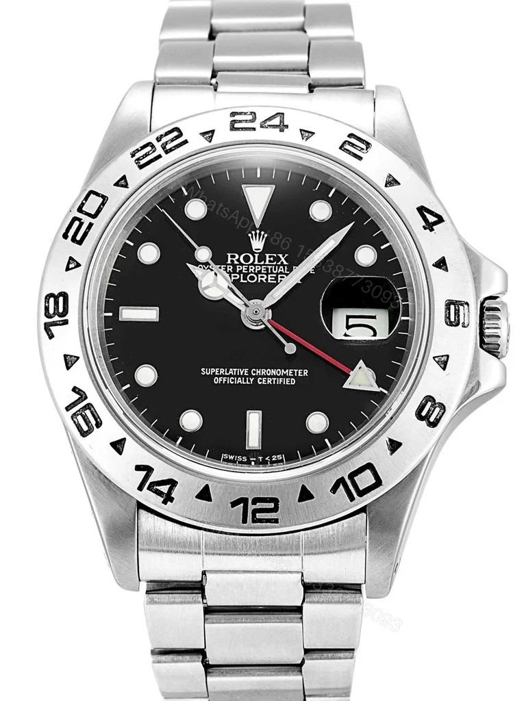 Replica Rolex Explorer Black Dial 16550 — view 1
