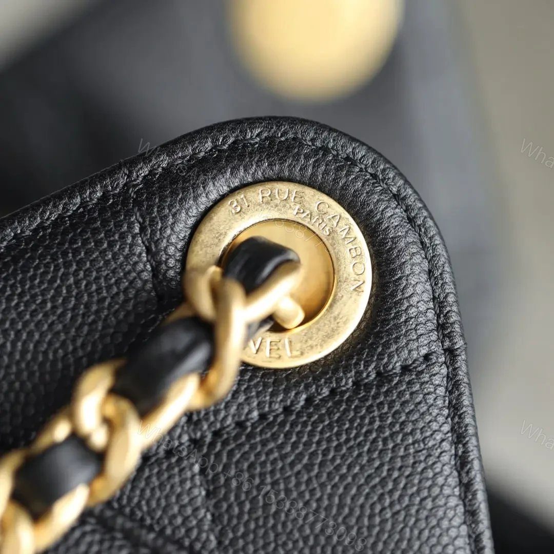 View 24 of 高仿Chanel*26C系列AS5631小牛皮腋下單肩包Mini黑色免檢版
