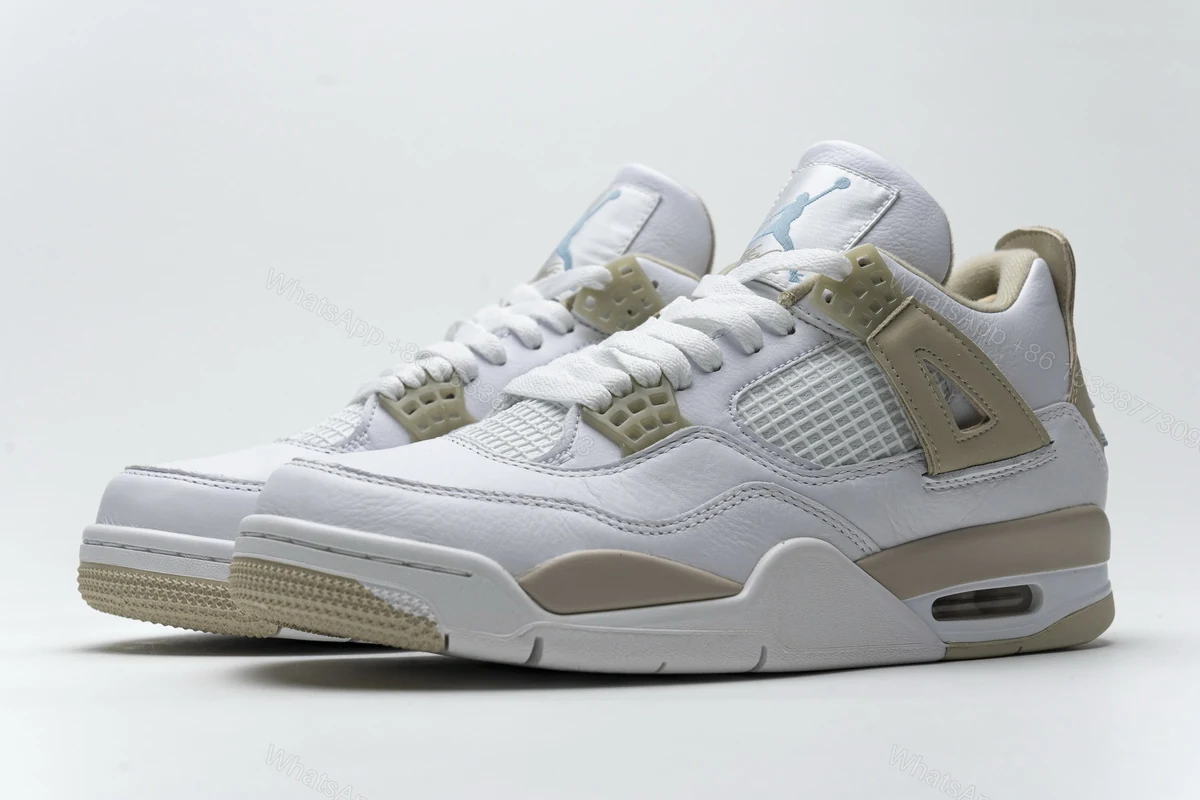 View 3 of Air Jordan 4 Retro Sand Linen 487724-118 (Top Quality)
