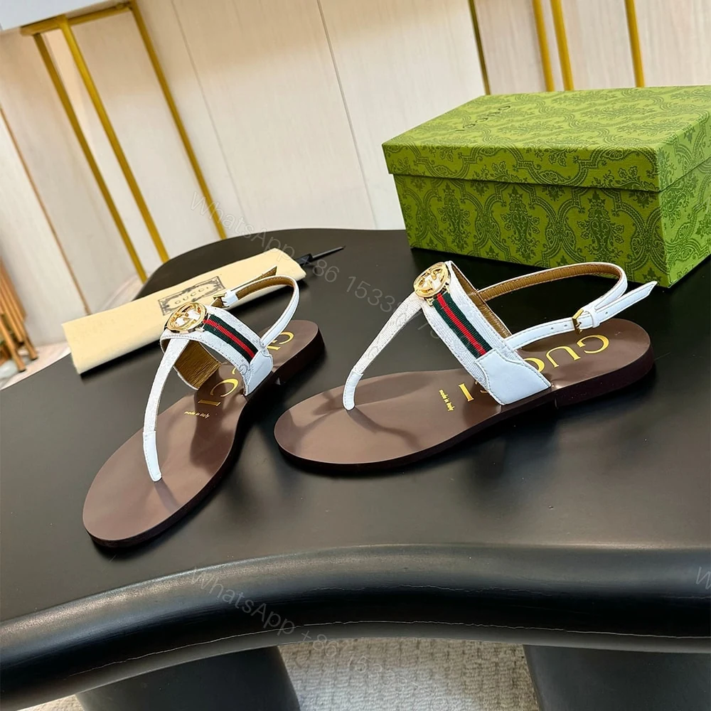 View 5 of GUCCI Women’s Interlocking G Web sandal 282509