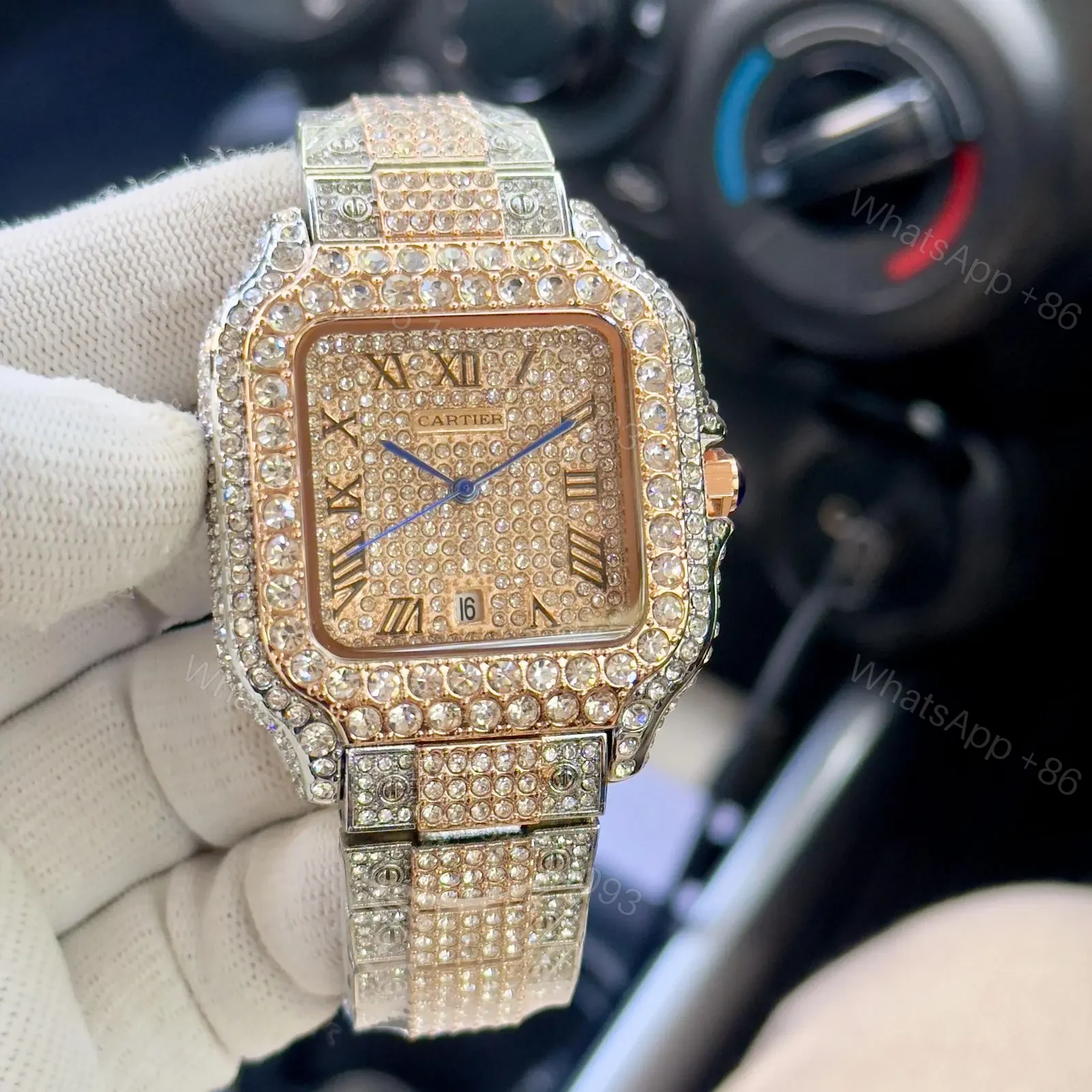 View 2 of Cartier Diamond Watch