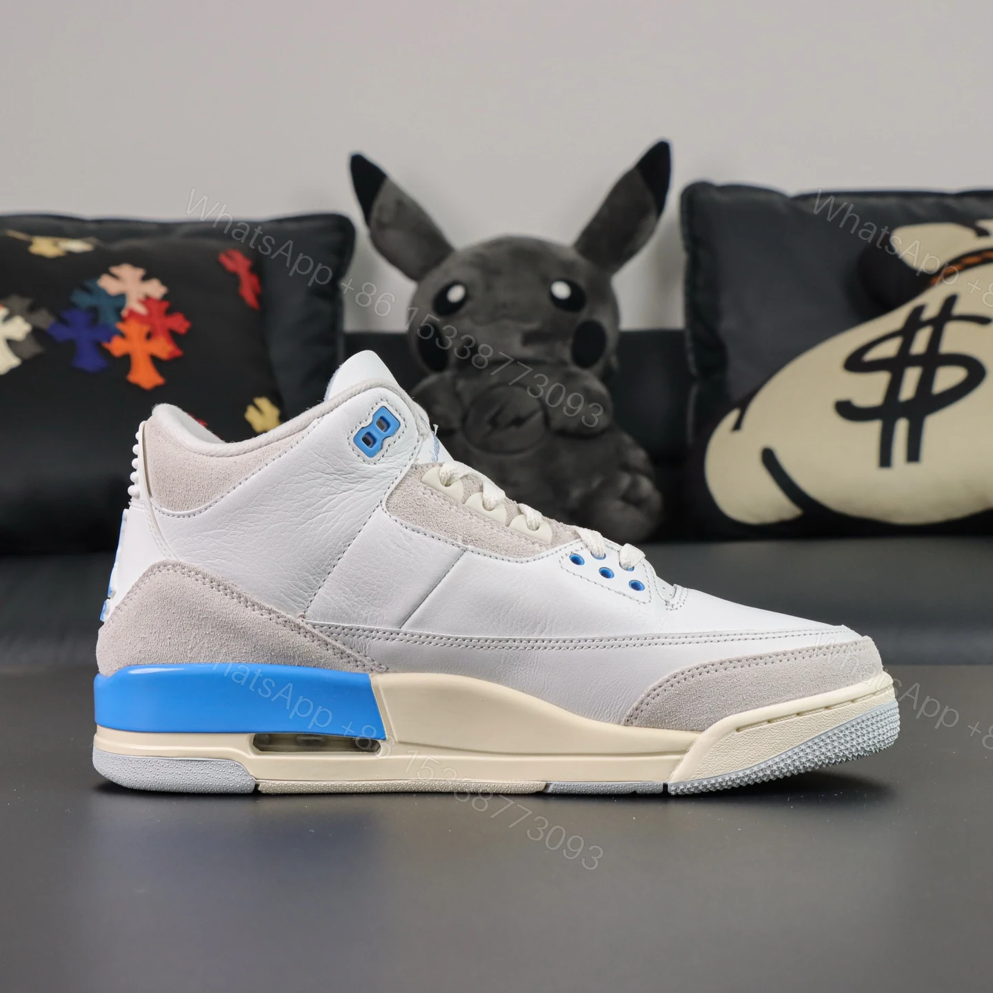 View 2 of Air Jordan 3 Retro Lucky Shorts Reps