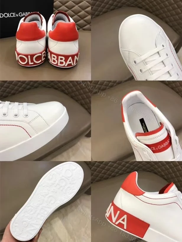 View 3 of DOLCE & GABBANA CALFSKIN NAPPA PORTOFINO SNEAKERS – DG14