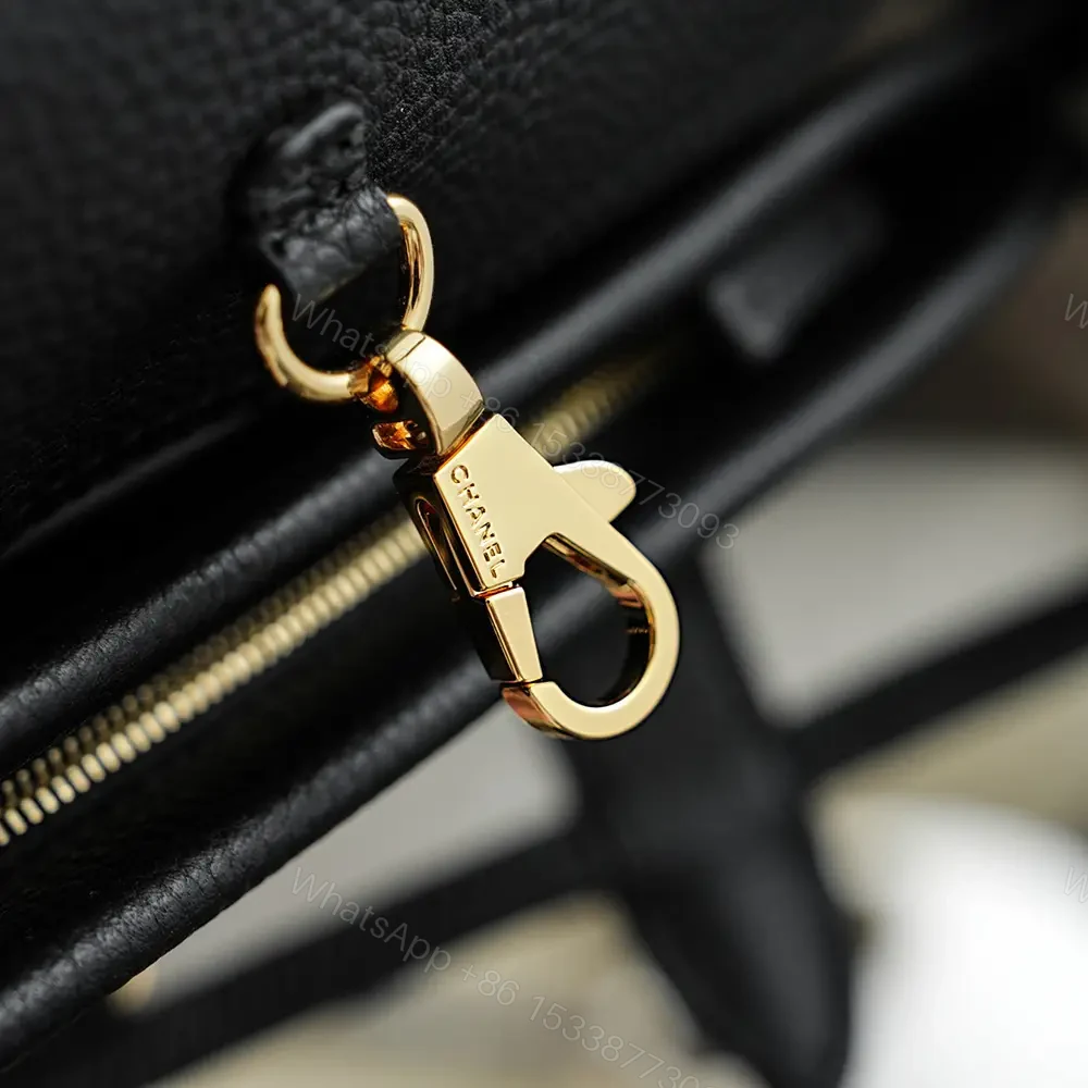 View 9 of Pebbled Leather Satchel: Timeless, Everyday Luxury Bag