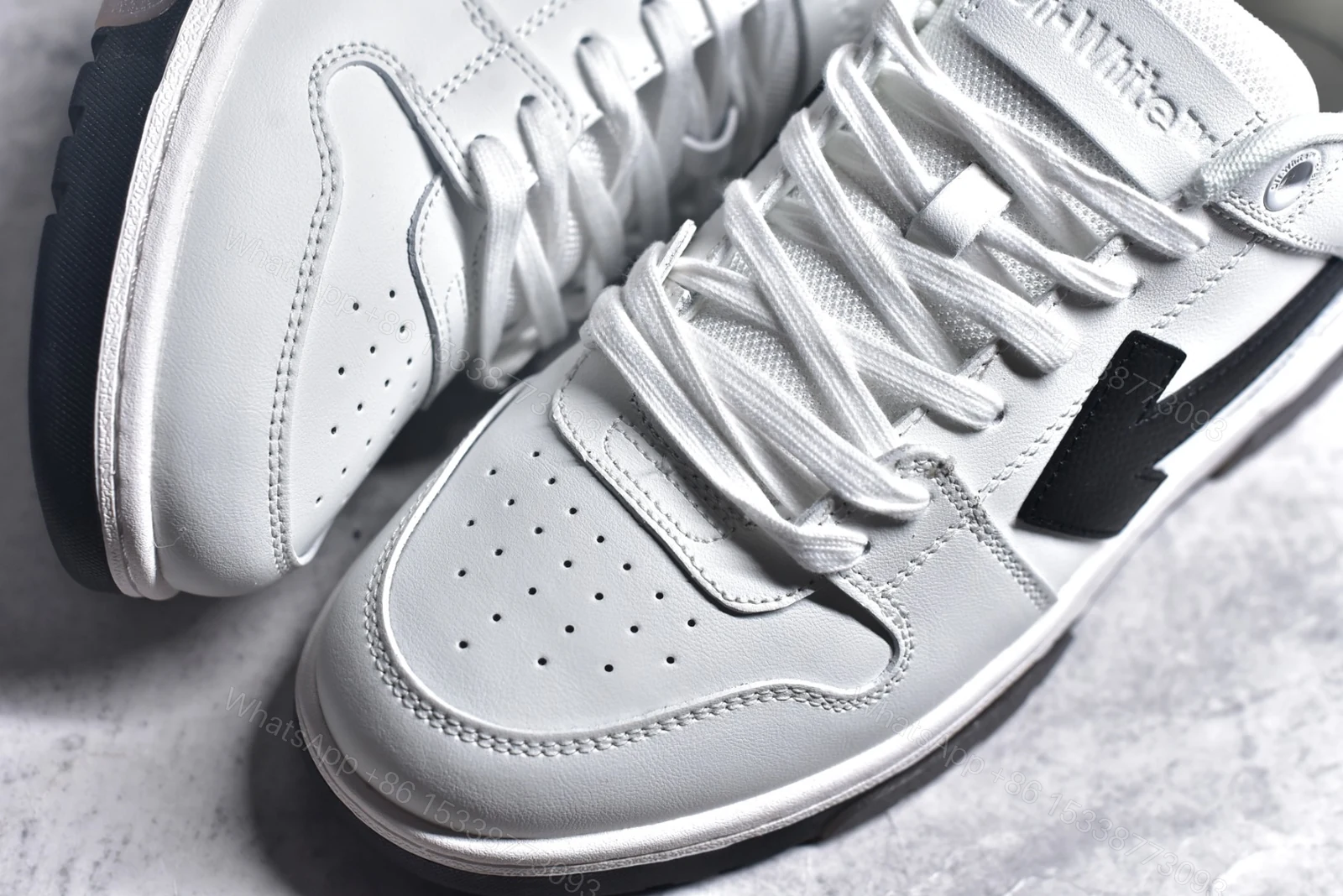View 6 of OFF-WHITE Out Of Office Black White 40110