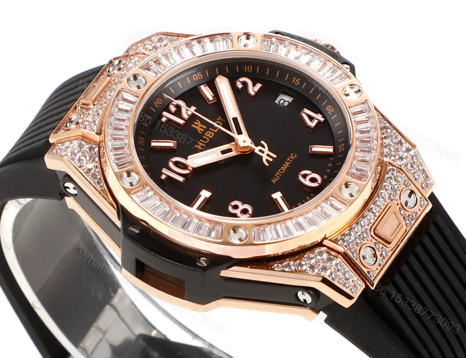 View 3 of Hublot Big Bang Rose Gold Black Watch