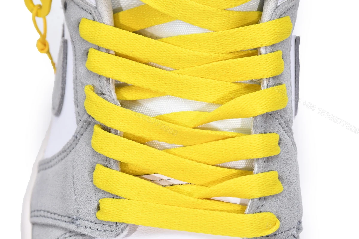 View 6 of Air Jordan 1 High Switch Light Smoke Grey CW6576-100