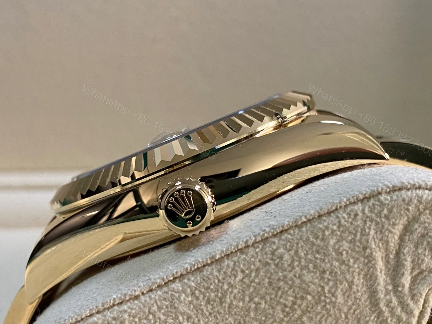 View 6 of Superclone Rolex Sky-Dweller Champagne Dial 336938