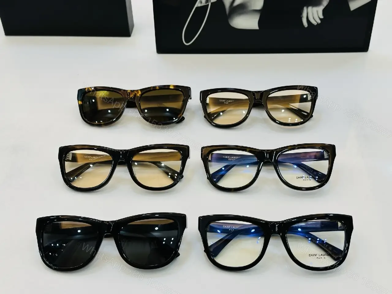 View 4 of Bold Black Acetate Sunglasses: Refined Everyday Luxury