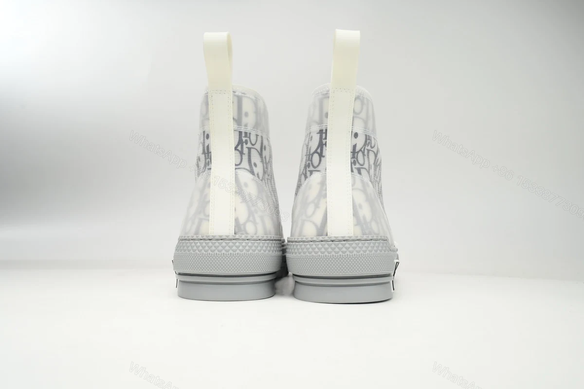 View 3 of Dior B23 HT Oblique Transparency High White Blue Gray
