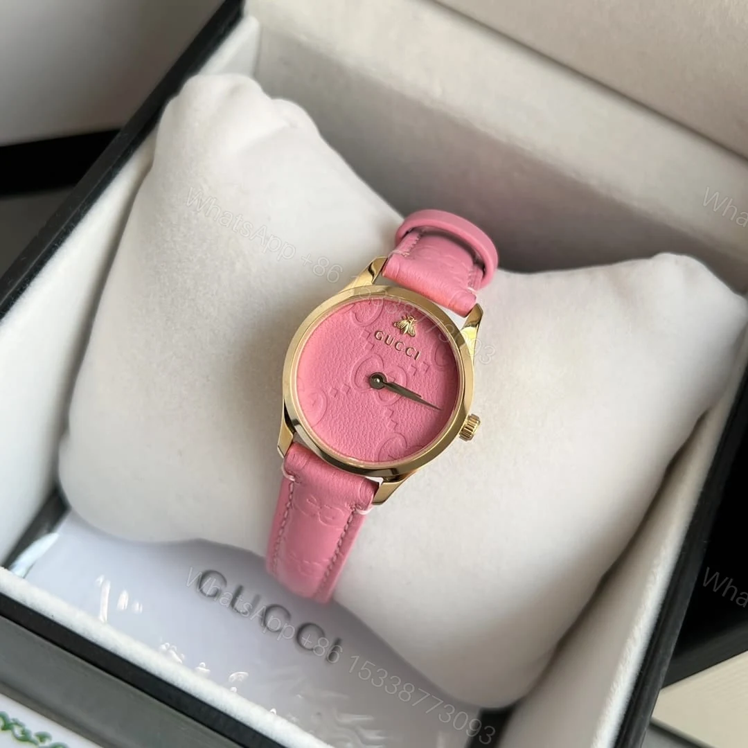 View 2 of Gucci G Timeless Watch Pink Dial 27Mm