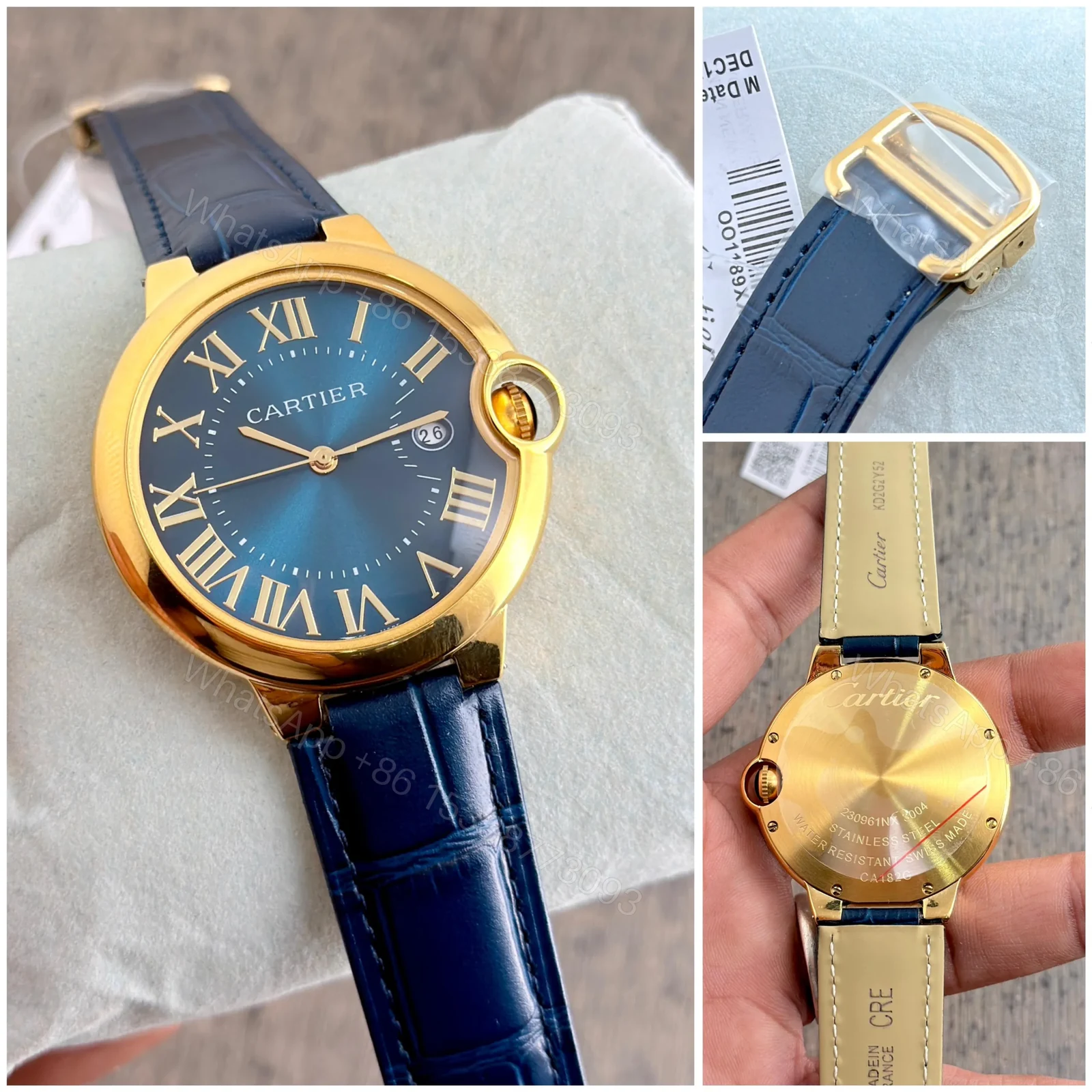 View 5 of Cartier Ballon Bleu Blue Dial Luxury Edition