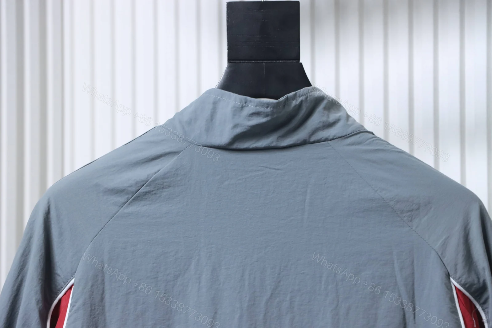 View 4 of Supreme 25FW Contrast Piping Track Jacket gray