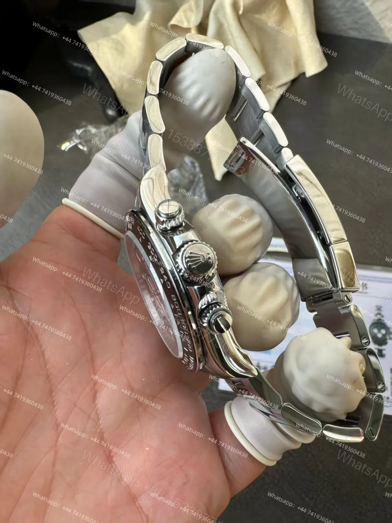 View 6 of Rolex Super Clone 1:1 Le Mans Daytona 100 Years Anniversary M126529LN 4132 Movement