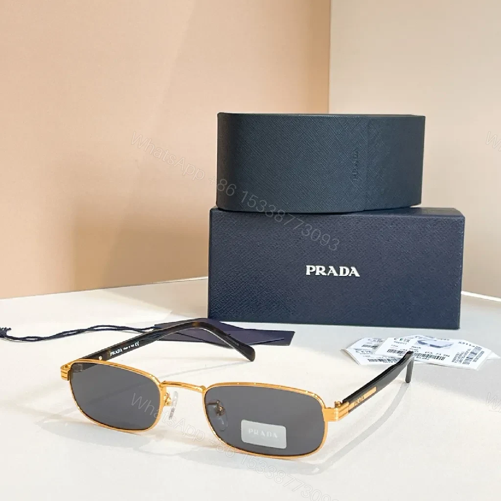 View 9 of Polished Visibility: Luxe Sunglasses with Gold Detail