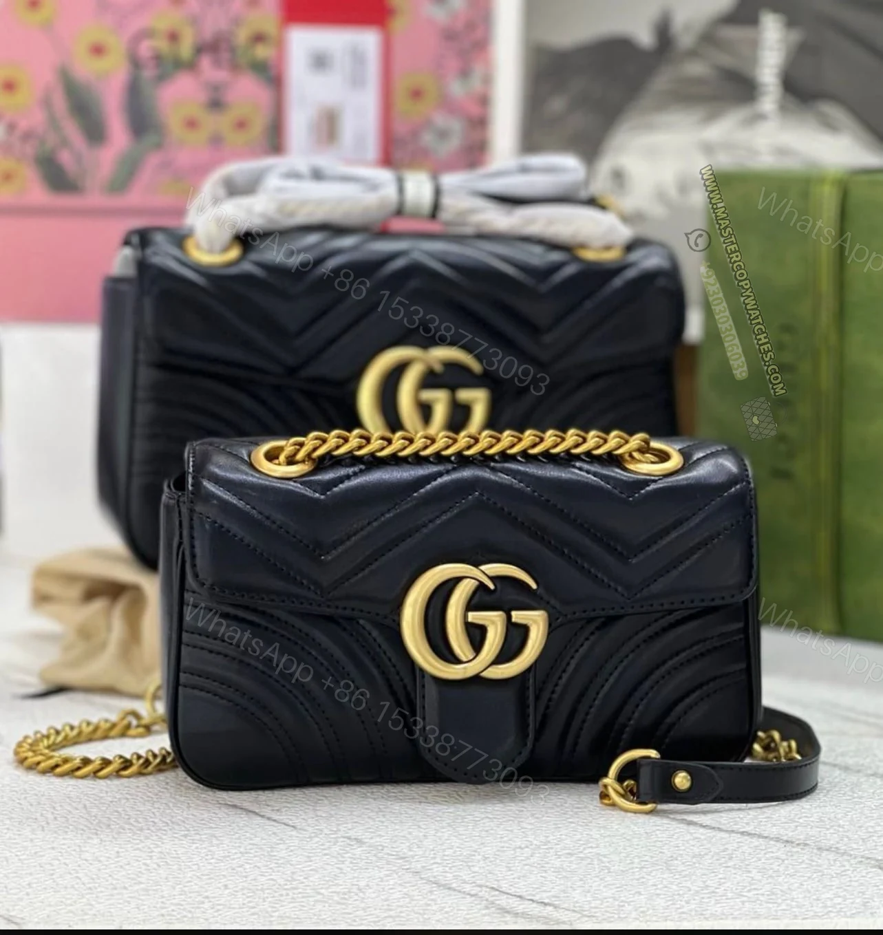 Gucci marmont Mini Black — view 1