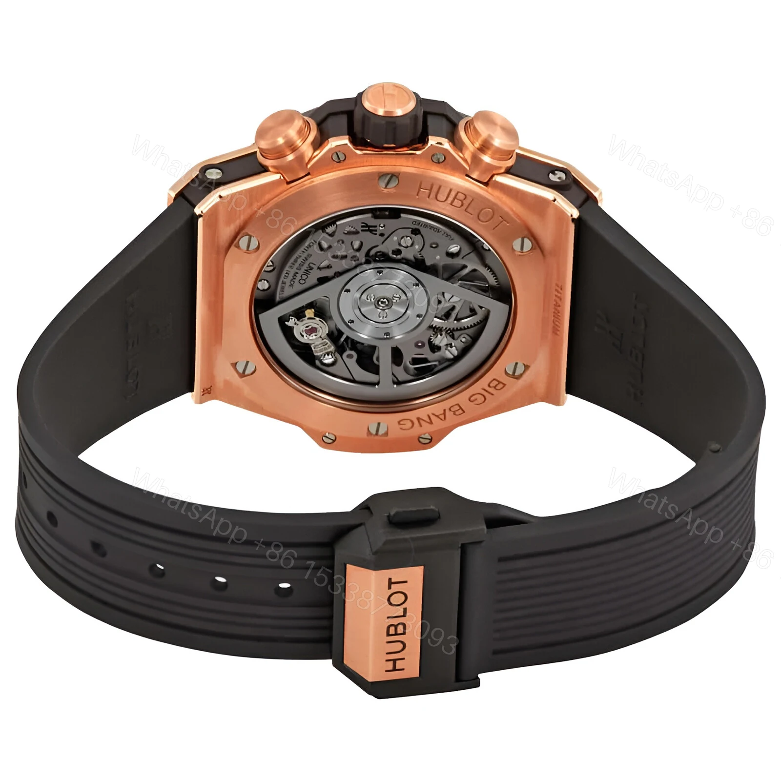 View 5 of Hublot Rose Gold Replica