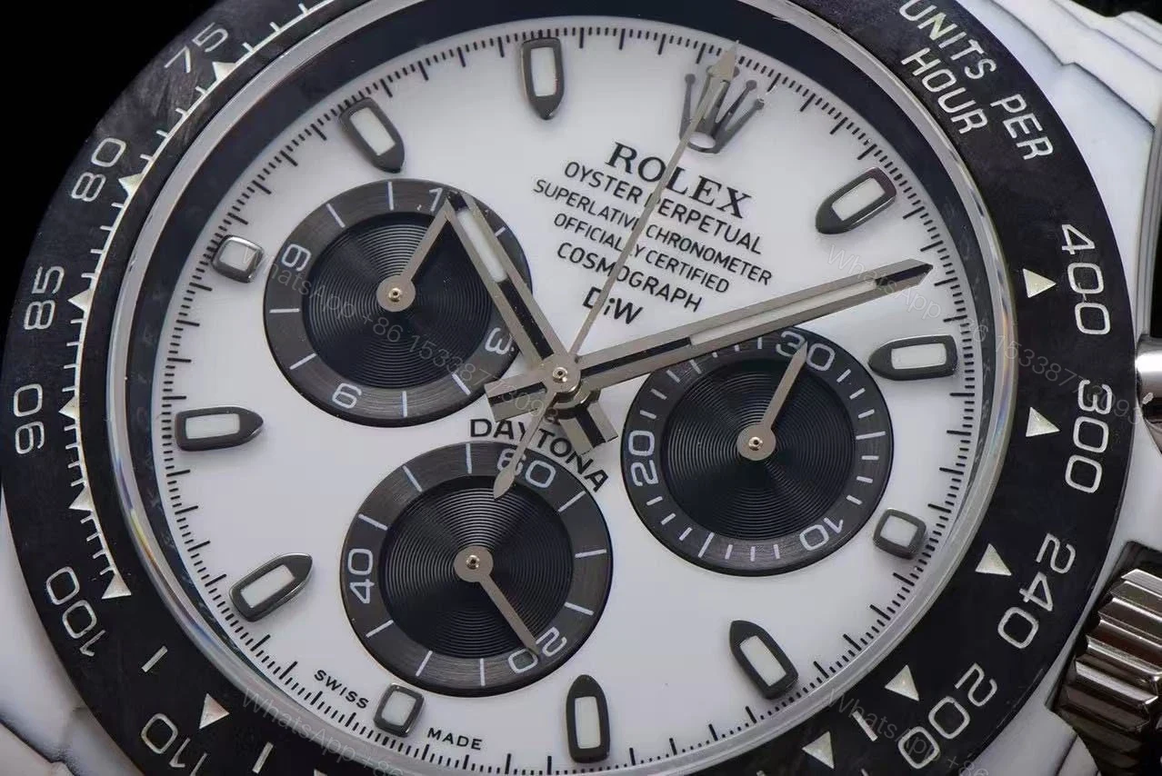 View 15 of Replica DiW Rolex Daytona Irbis V2 Carbon
