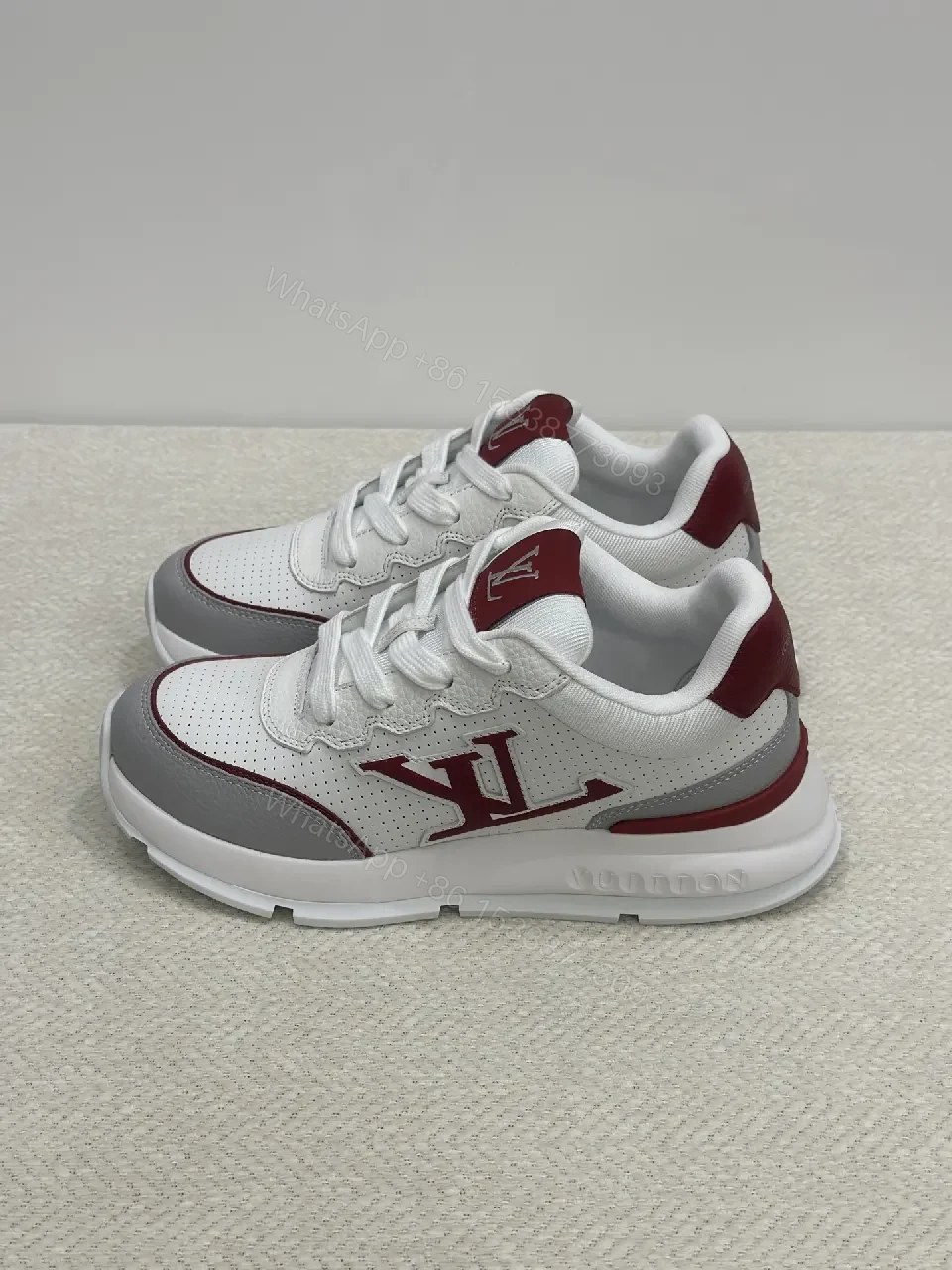 View 8 of Sleek Leather Trainer: Modern Comfort, Luxury-Inspired ESG Sneaker