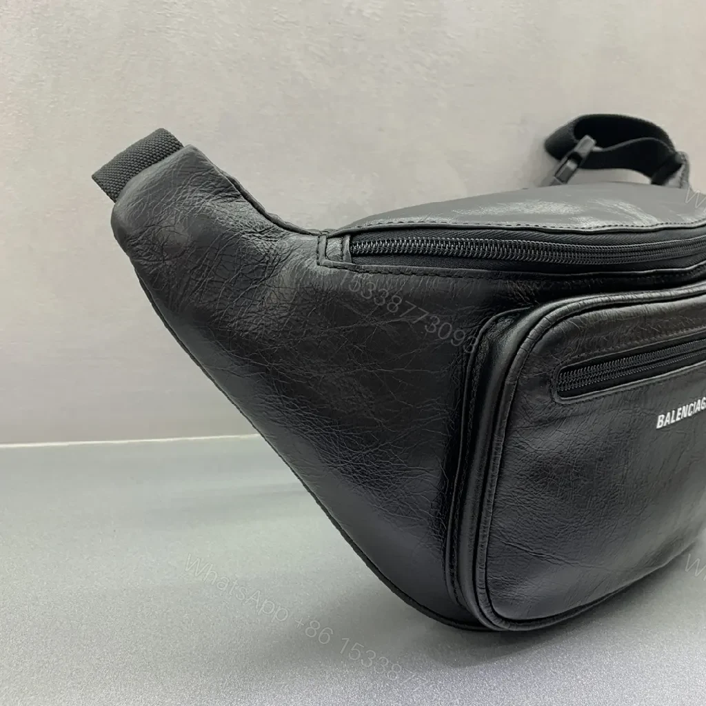 View 8 of Premium Leather Belt Bag: Streamlined, Crossbody Ready