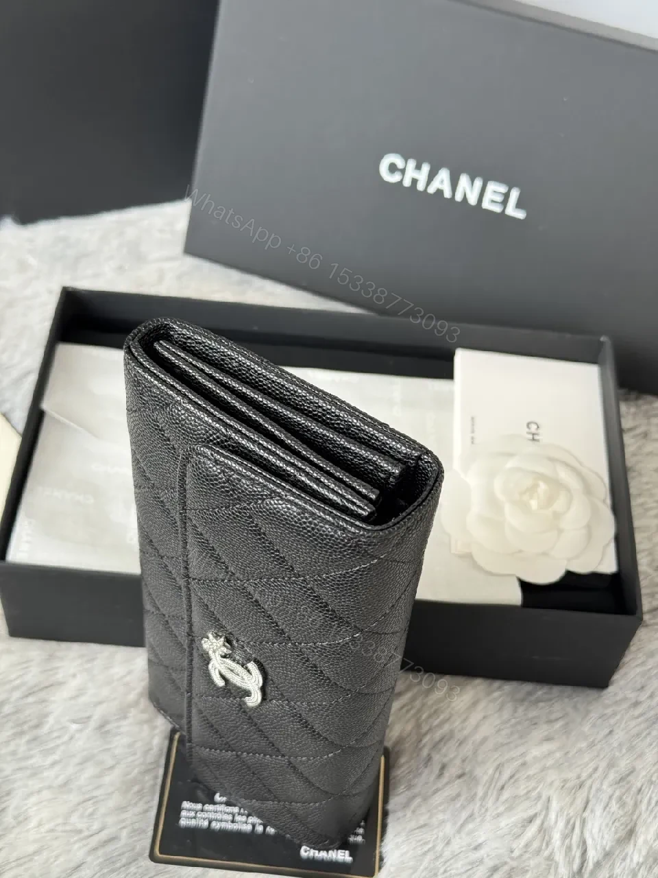 View 7 of Quilted Leather Wallet: Signature CC, Compact, Luxurious