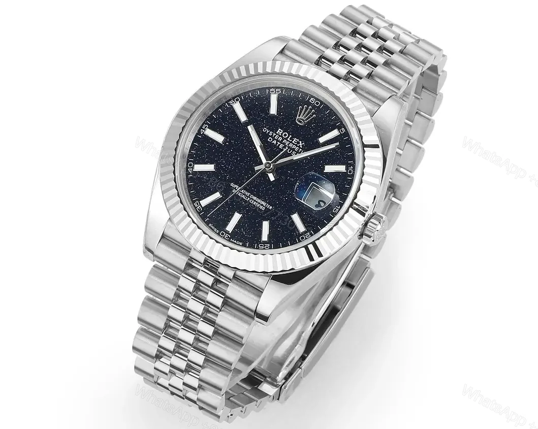 View 2 of GS Factory Clean Factory – Rolex 41 Datejust Meteorite Dial Watch – Rolex 41 Datejust Goldstone Dial Watch – Rolex 41 Datejust Tiger’s Eye Dial Watch – Rolex 41 Datejust Malachite Dial Watch
