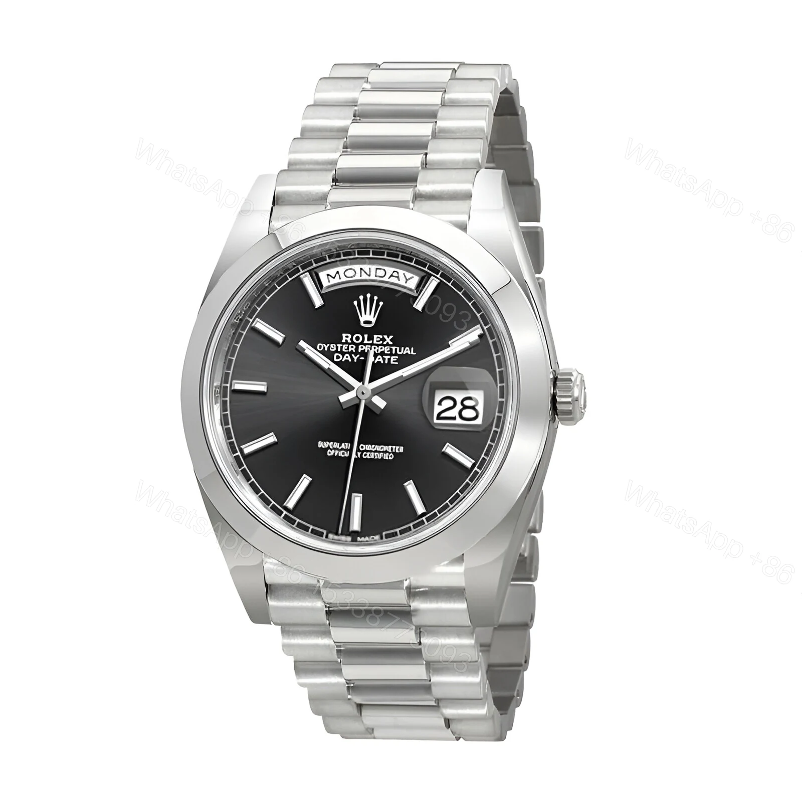 View 2 of Rolex Diagonal Black Replica