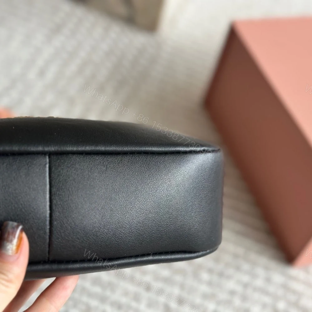 View 5 of MIUMIU HOBO BAG BLACK 23CM
