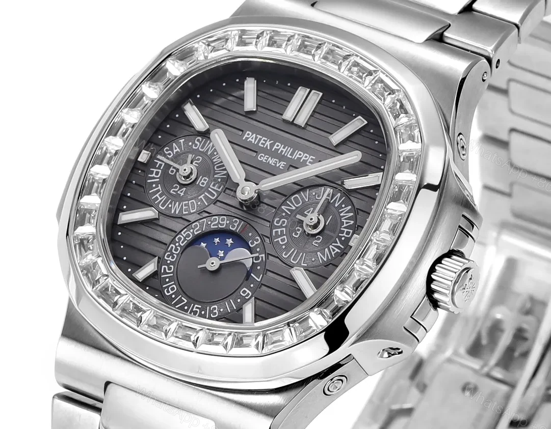 View 4 of Patek Philippe Nautilus Grey Complication Watch