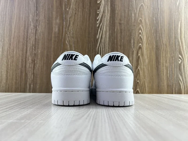View 2 of White-Black Premium Low-Top Sneaker: Everyday Luxury
