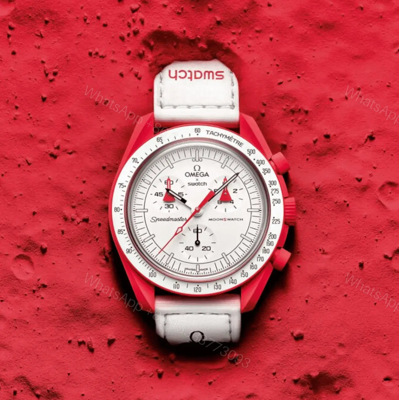 View 9 of Reloj Clon Réplica Omega x Swatch