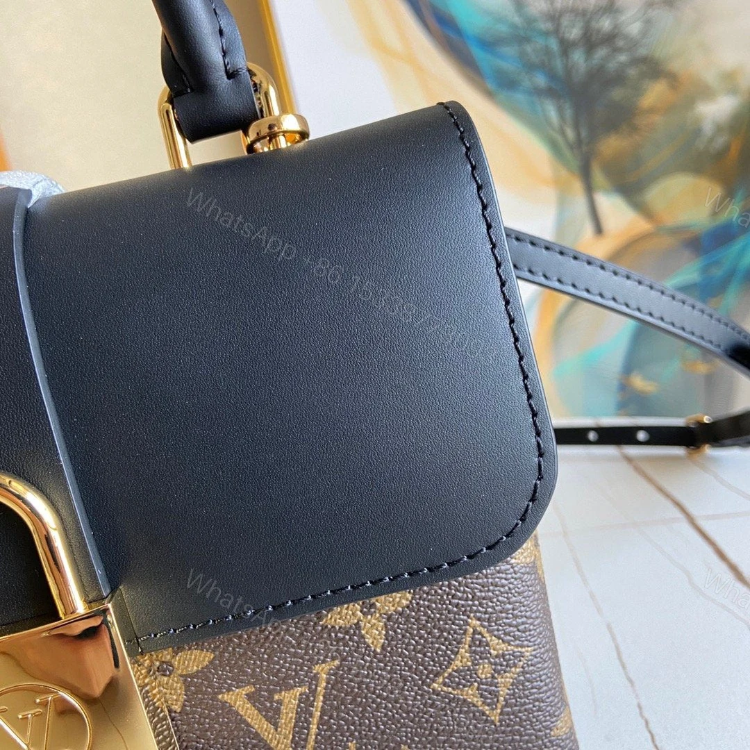 View 4 of Louis Vuitton Monogram Locky BB Crossbody with Noir