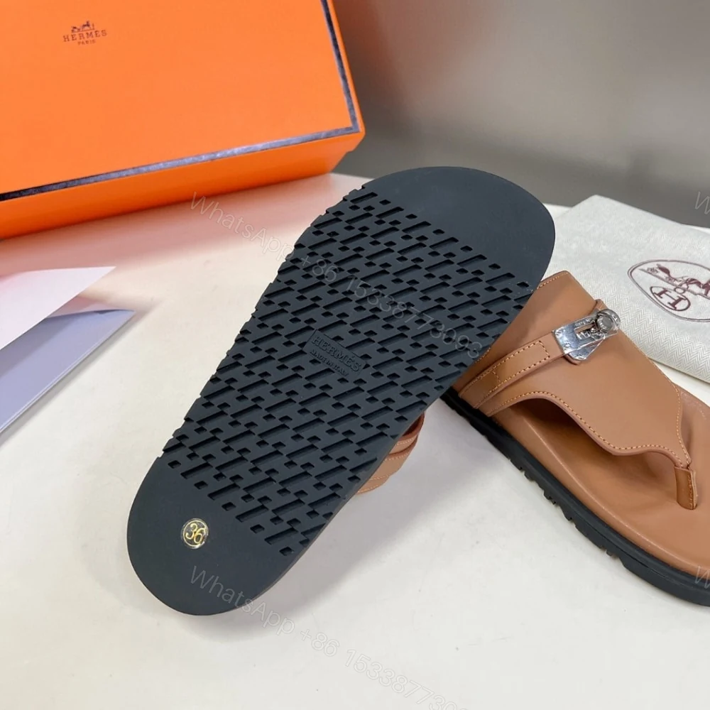 View 6 of HERMES EMPIRE SANDAL NATURAL H221074Z A3370