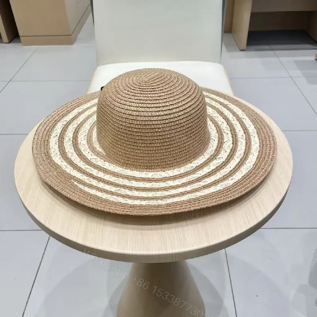 View 6 of Straw Panama Hat — Breathable Luxe with Signature Accent