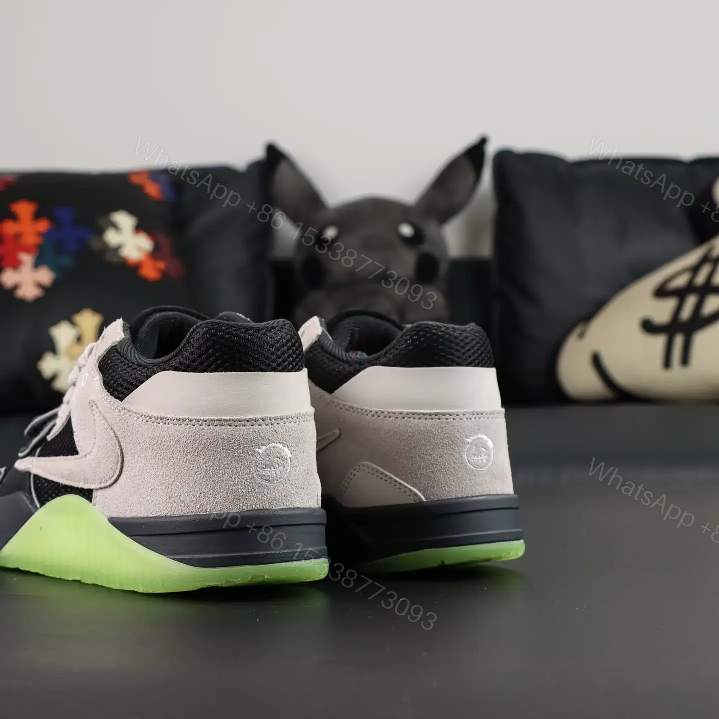 View 5 of Travis Scott x Jordan Jumpman Jack TR Bright Cactus Reps