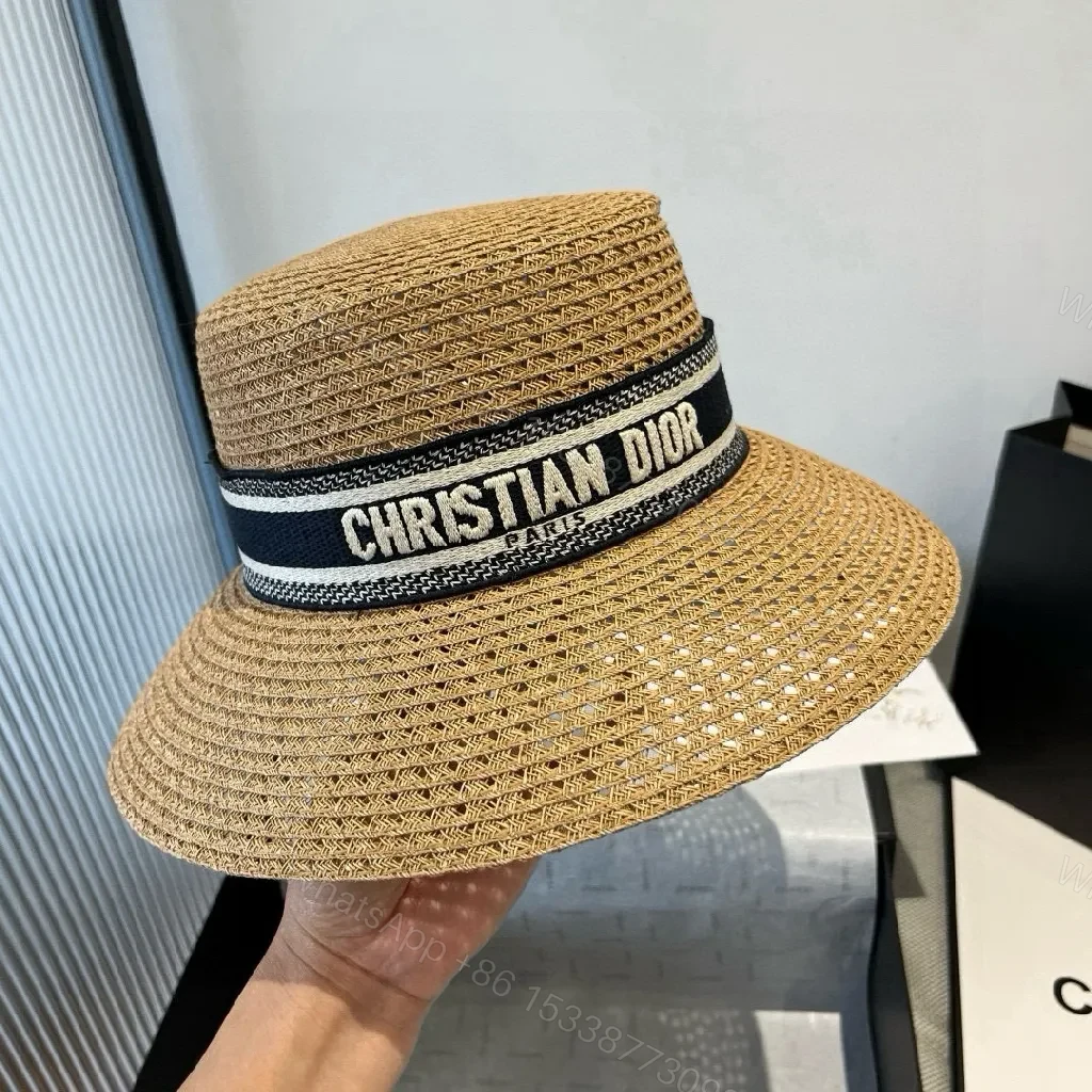 View 4 of Straw Visage Hat — Sun-Kissed Elegance, All-Day Comfort