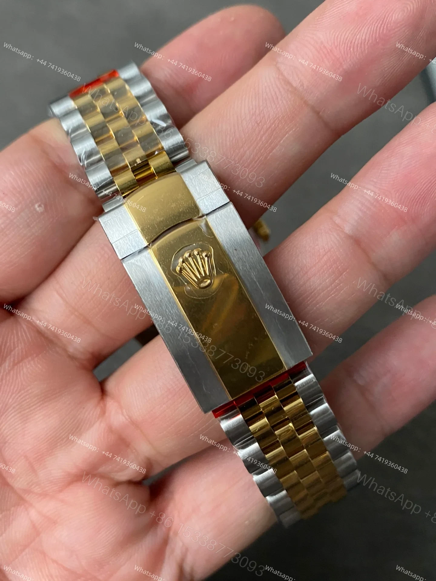 View 6 of Rolex Datejust M126233-0039 1:1 Replica Water Ripple Gold Dial Jubilee 36MM 3235 Movement Super Clone Watch