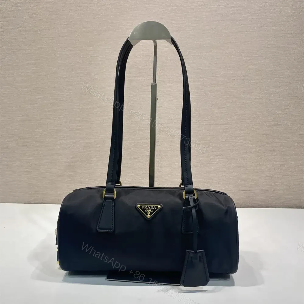 高仿Prada*RE-Nylon系列1BB27手提單肩包中號黑色免檢版 — view 1