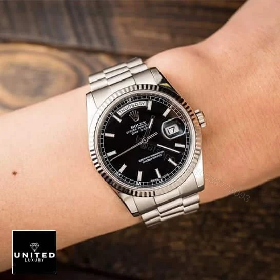 View 7 of Rolex Day-Date Fluted Replica