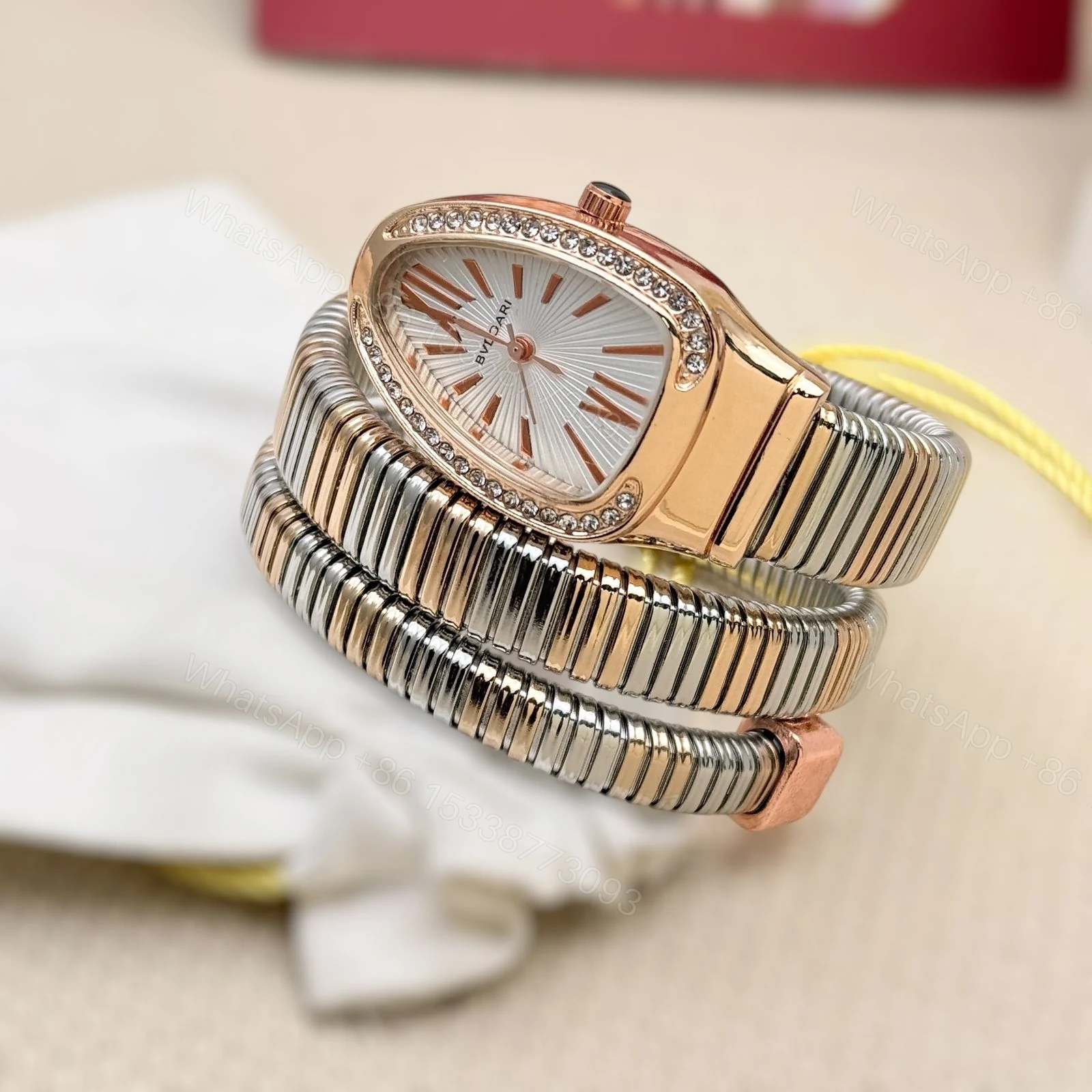 View 2 of FIRST COPY Ladies bvlgari snake watch