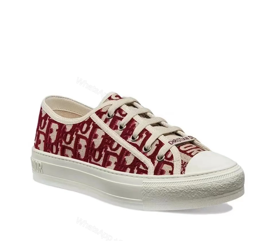 View 2 of Dior Walk'N'Dior Oblique Red Canvas KCK211OBE_S16V