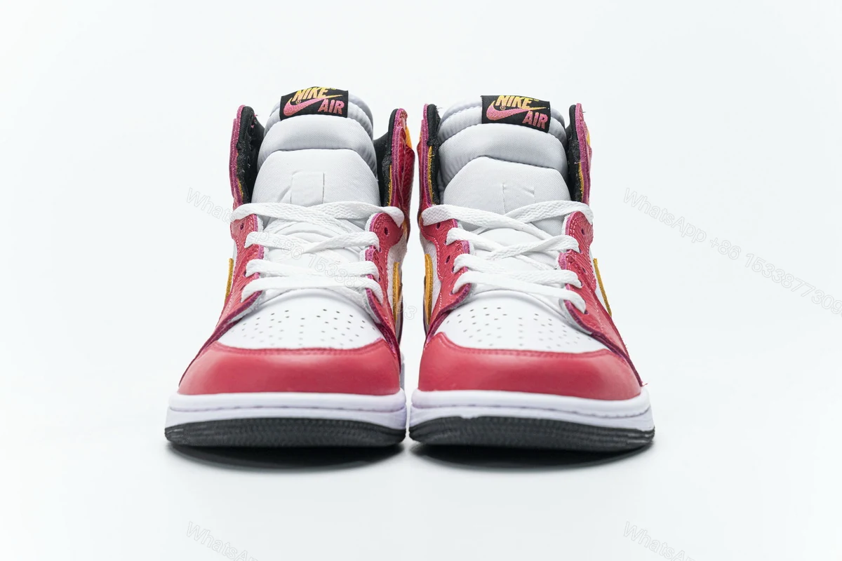 View 5 of Air Jordan 1 High OG Light Fusion Red 555088-603