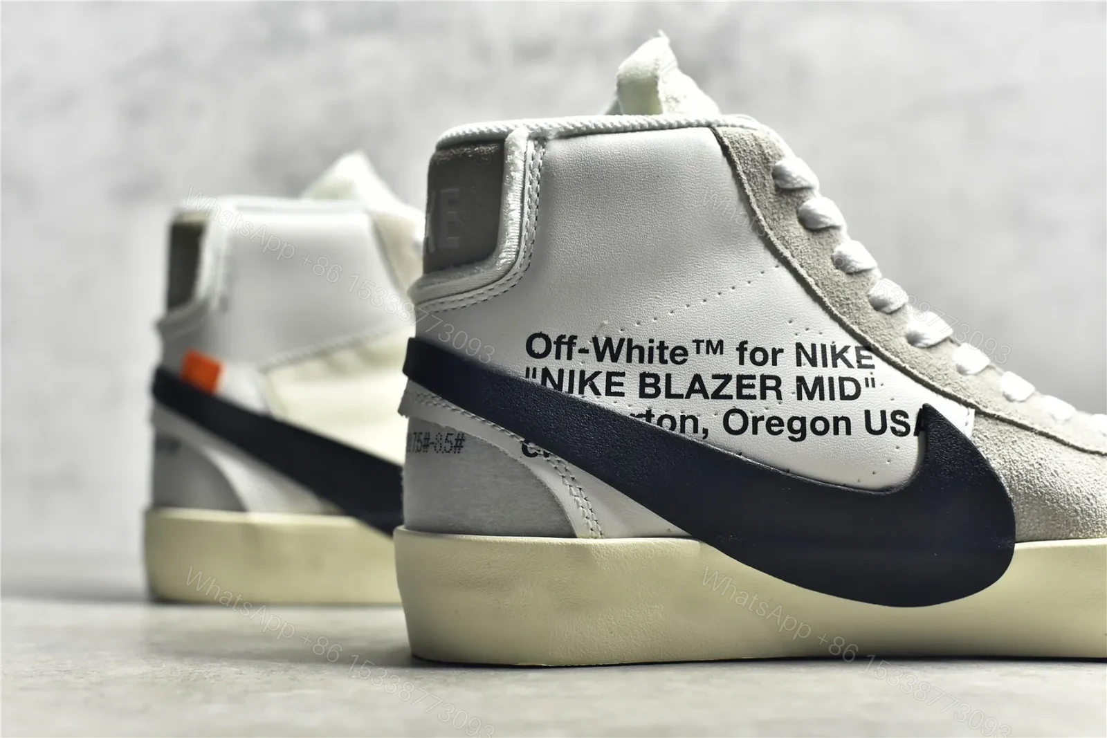 View 5 of OFF WHITE NIKE BLAZER MID “The Ten”