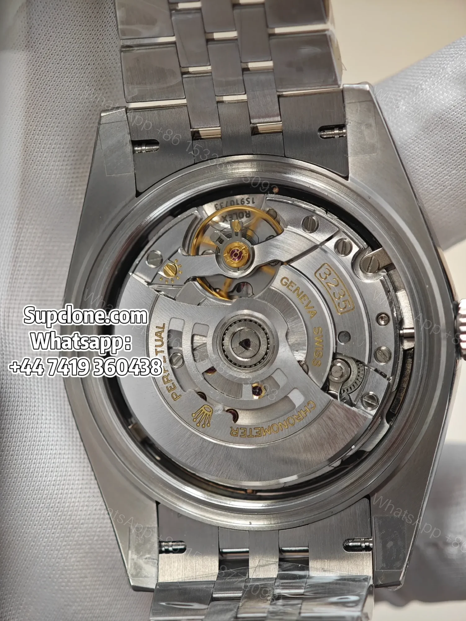View 15 of Rolex Datejust 41 M126334 Black Dial – 1:1 Super Clone