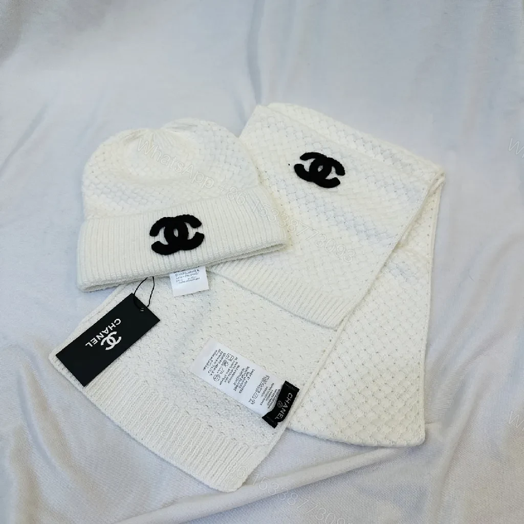 View 6 of Pastel Knit Beanie: Luxe Texture, Logo-Accent Style